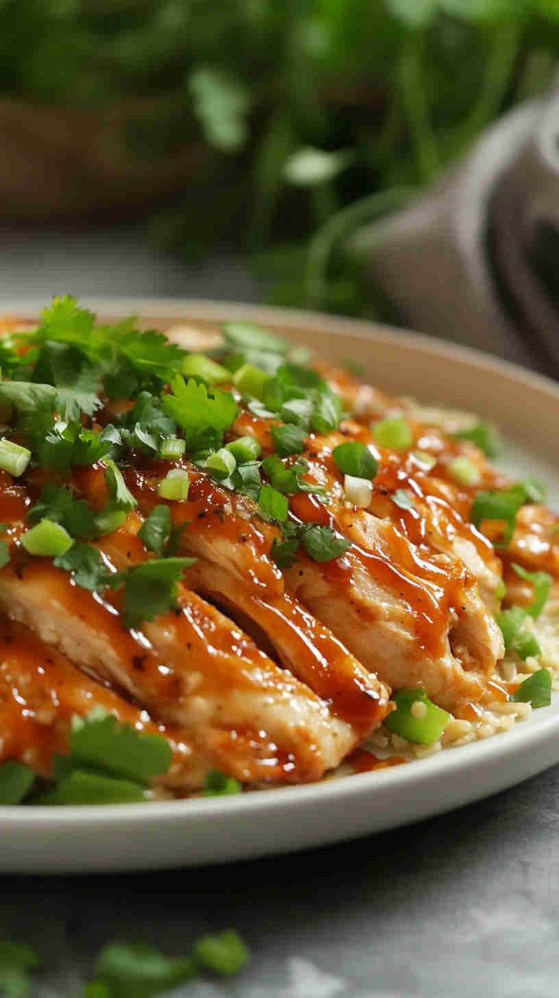 Slow Cooker BBQ Ranch Chicken