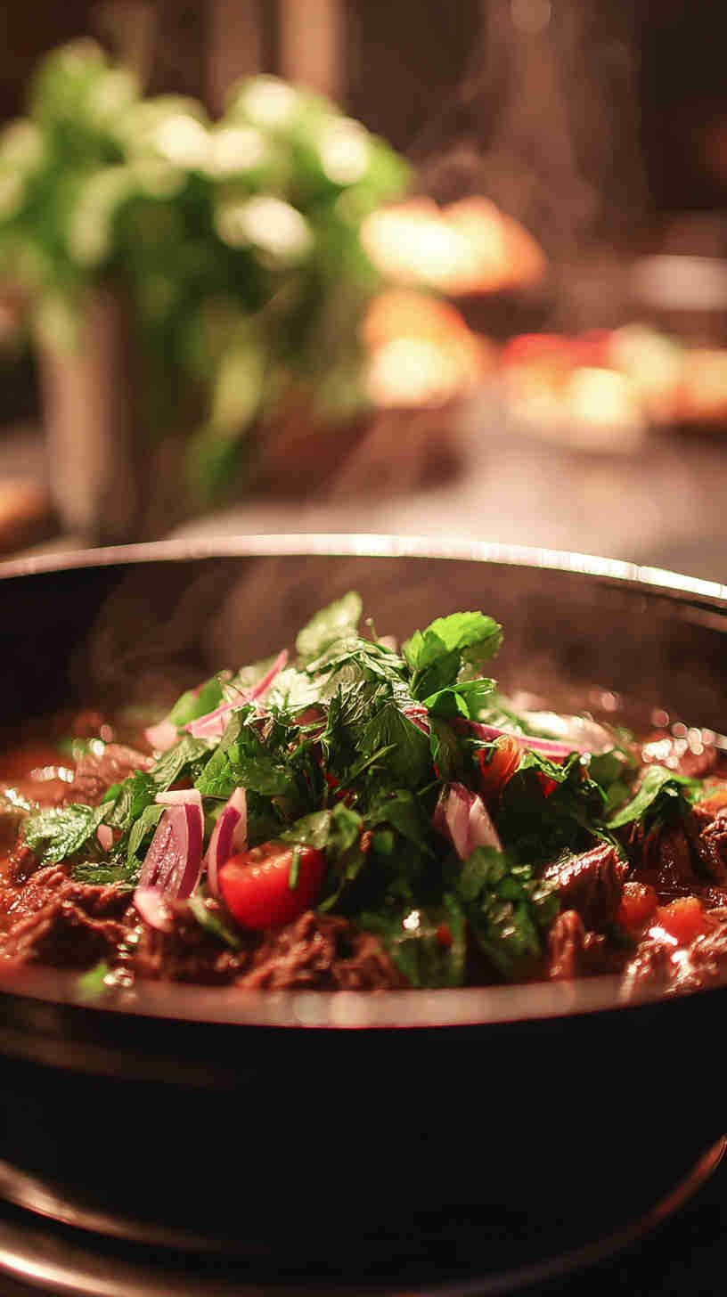 Slow Cooker Barbacoa Beef Taco Filling