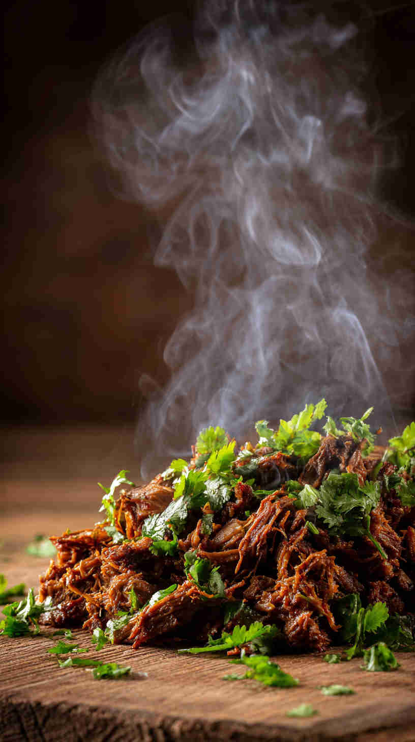 Slow Cooker Barbacoa Beef Taco Filling