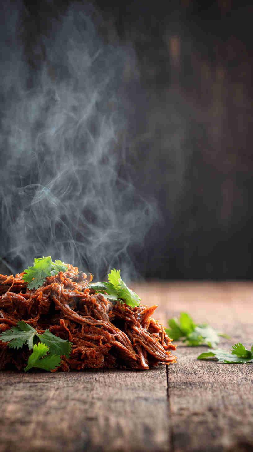 Slow Cooker Barbacoa Beef Taco Filling
