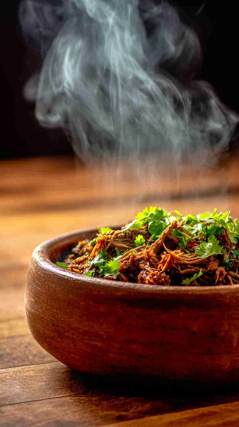Slow Cooker Barbacoa Beef Taco Filling