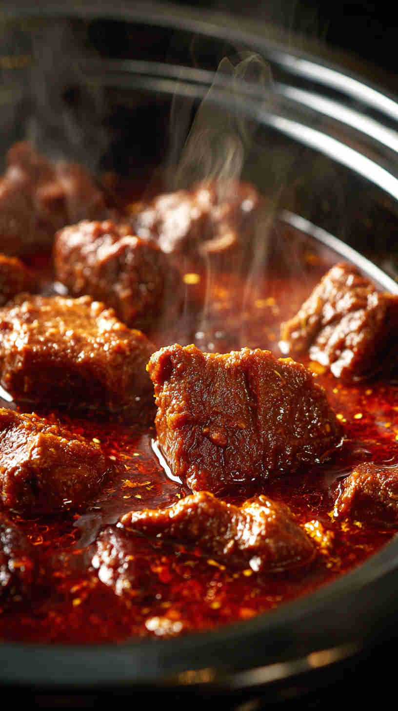 Slow Cooker Beef Vindaloo