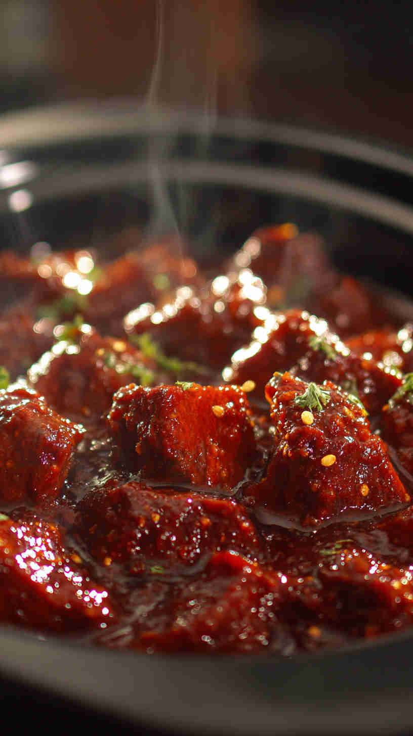 Slow Cooker Beef Vindaloo