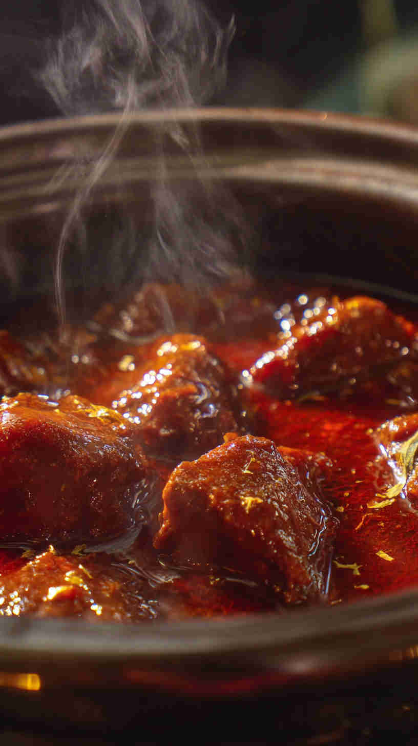 Slow Cooker Beef Vindaloo