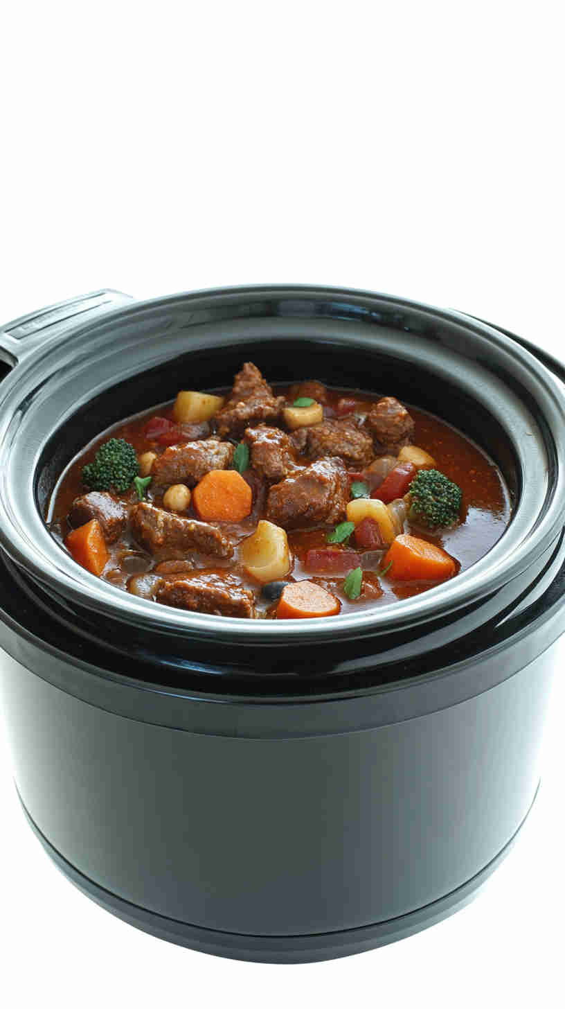 Slow Cooker Beef and Paprika Goulash