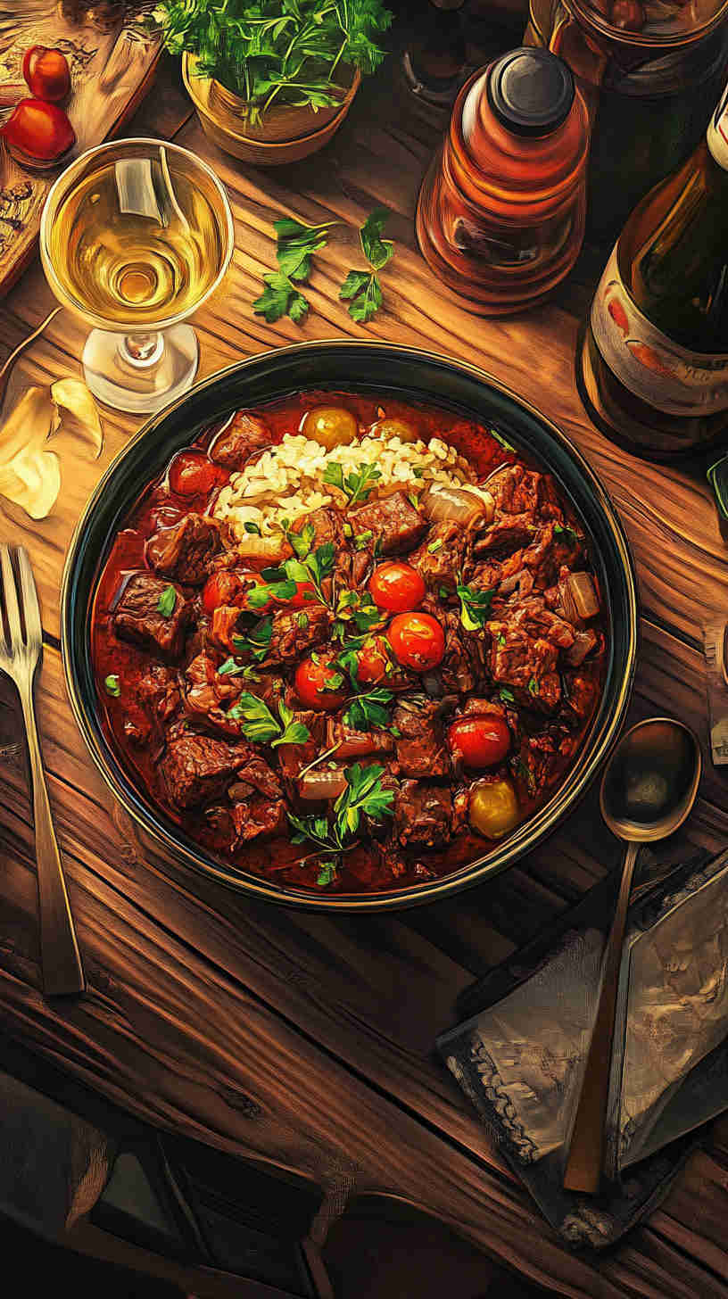 Slow Cooker Beef and Paprika Goulash