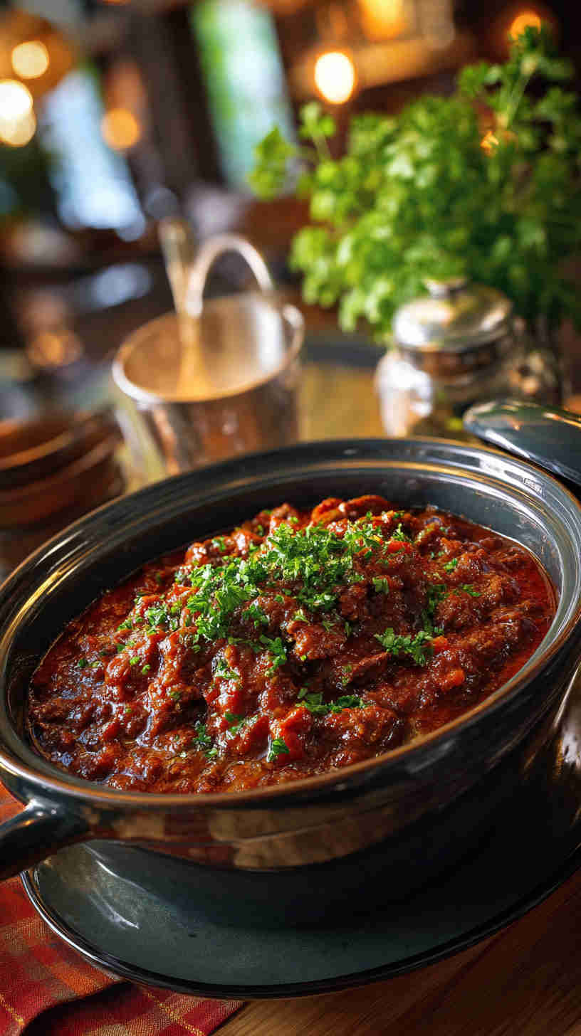 Slow Cooker Bolognese Sauce with Beef and Pork