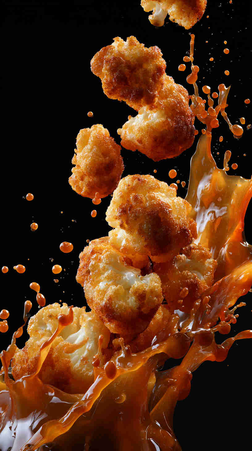 Slow Cooker Buffalo Cauliflower Bites