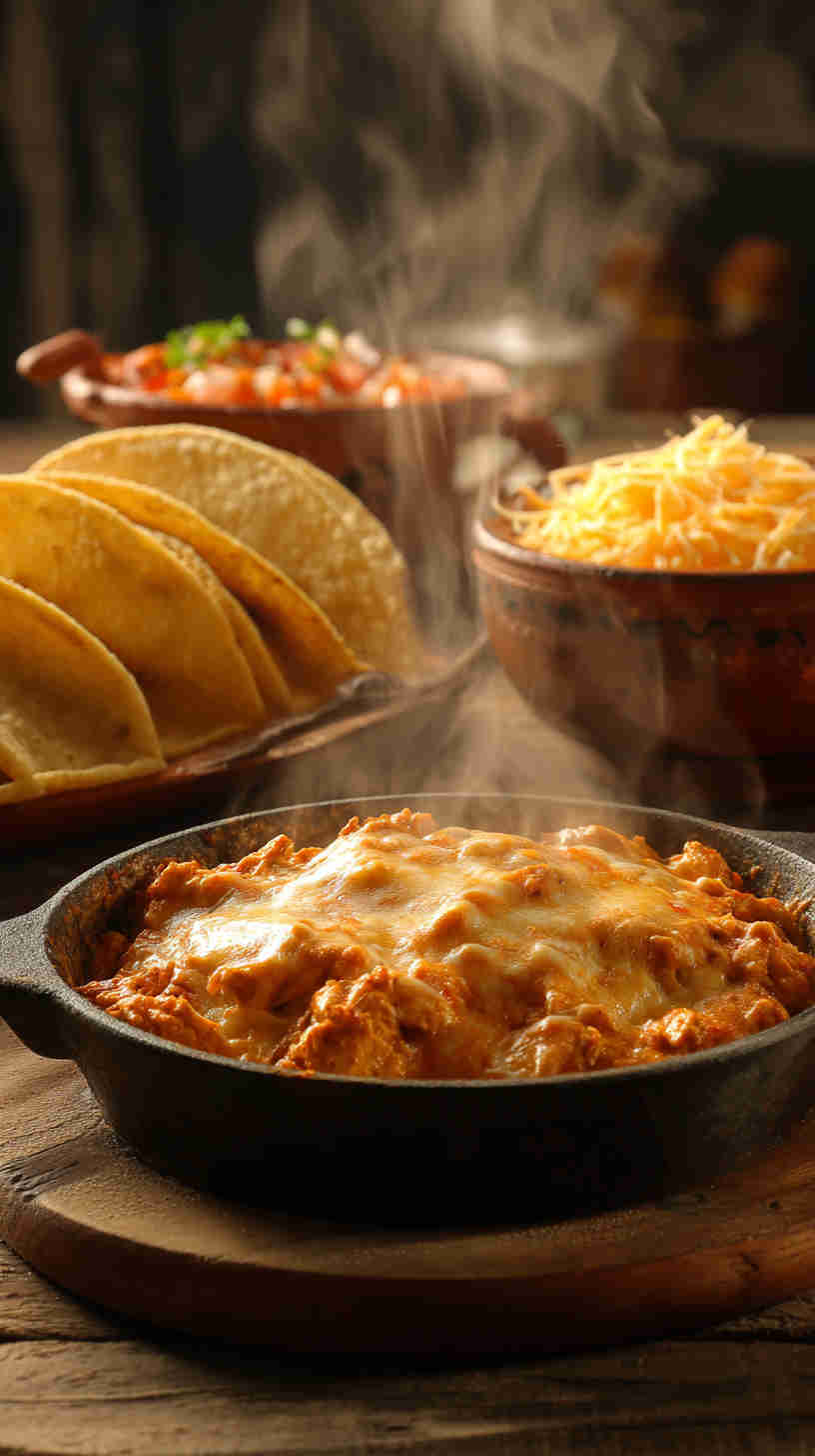 Slow Cooker Buffalo Chicken Taco Filling