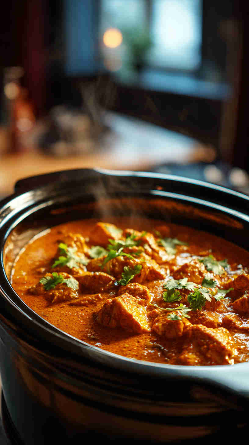 Slow Cooker Butter Chicken Curry