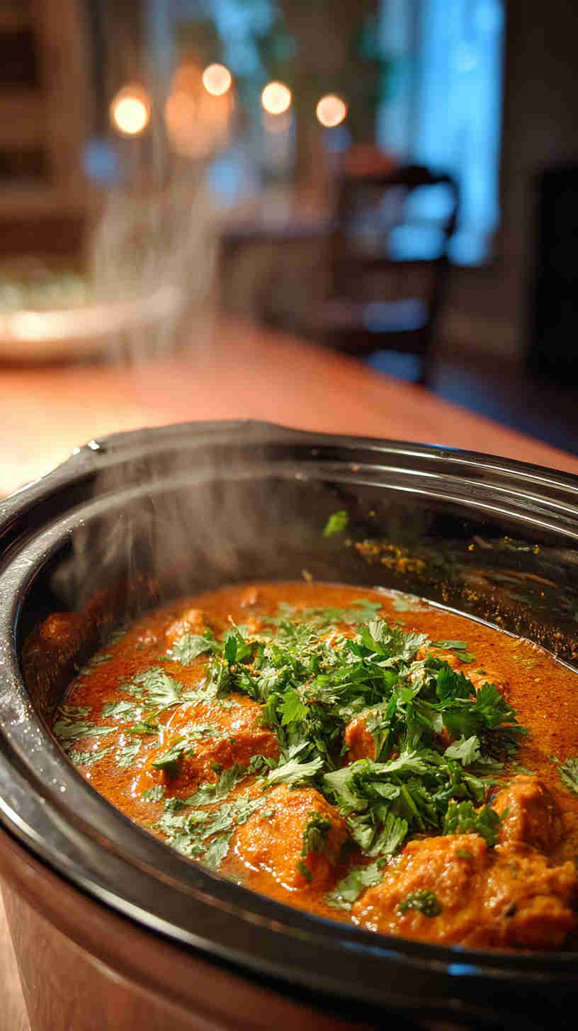 Slow Cooker Butter Chicken Curry