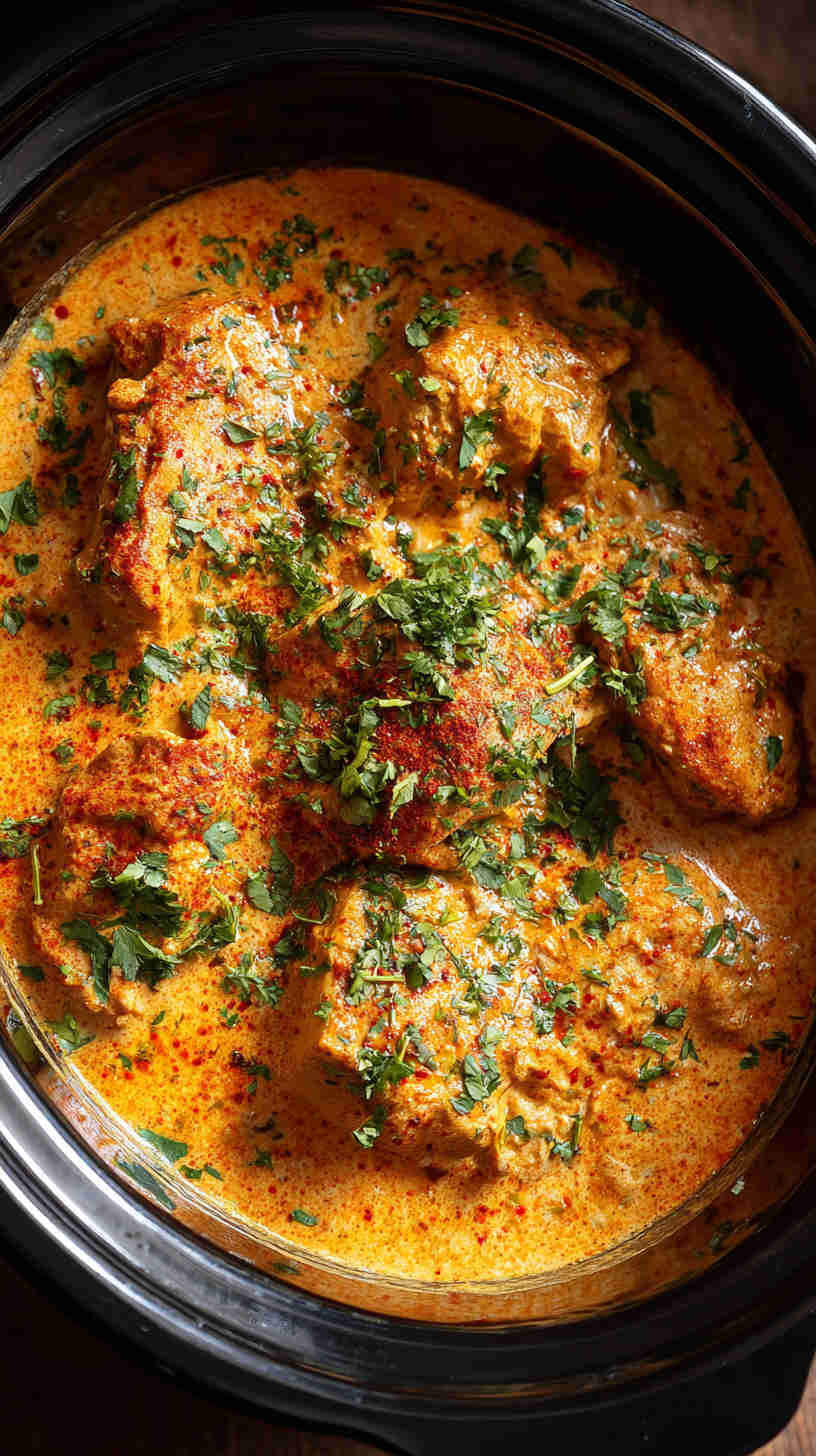 Slow Cooker Butter Chicken Curry