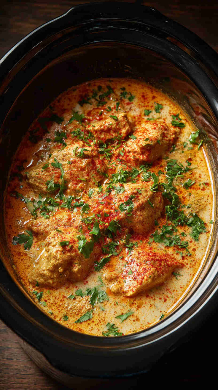 Slow Cooker Butter Chicken Curry