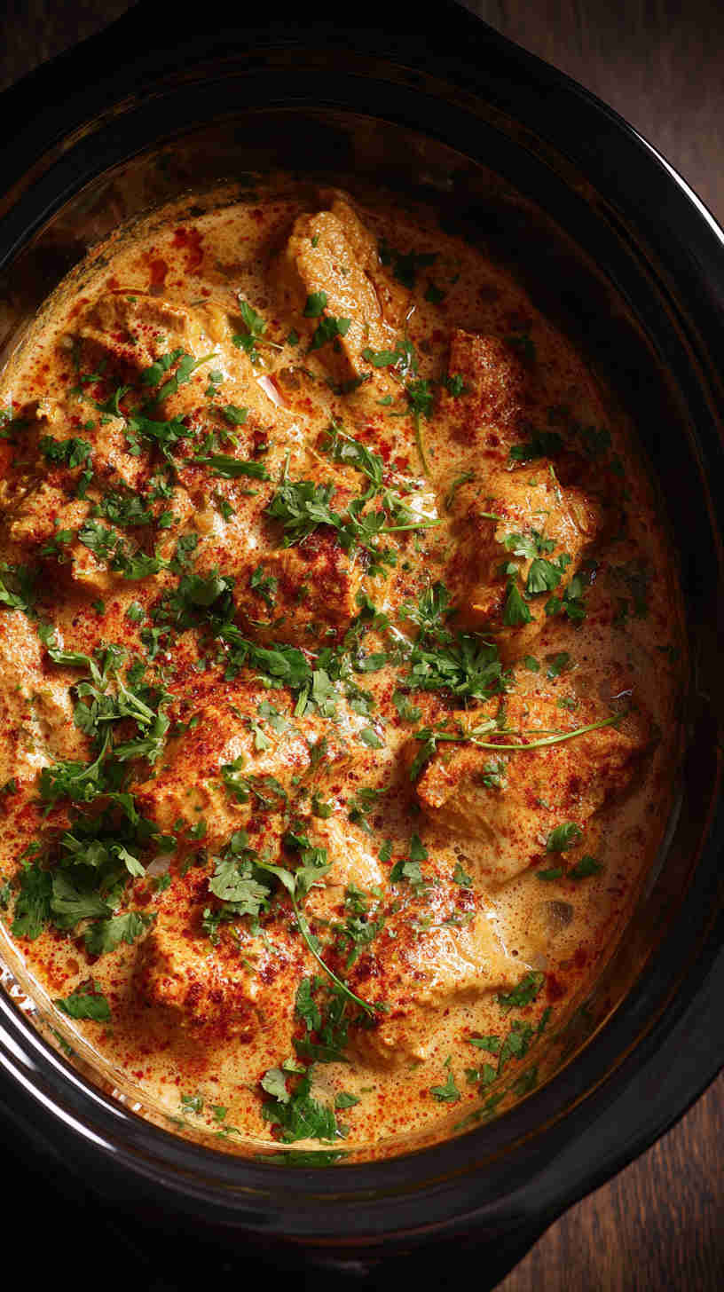Slow Cooker Butter Chicken Curry