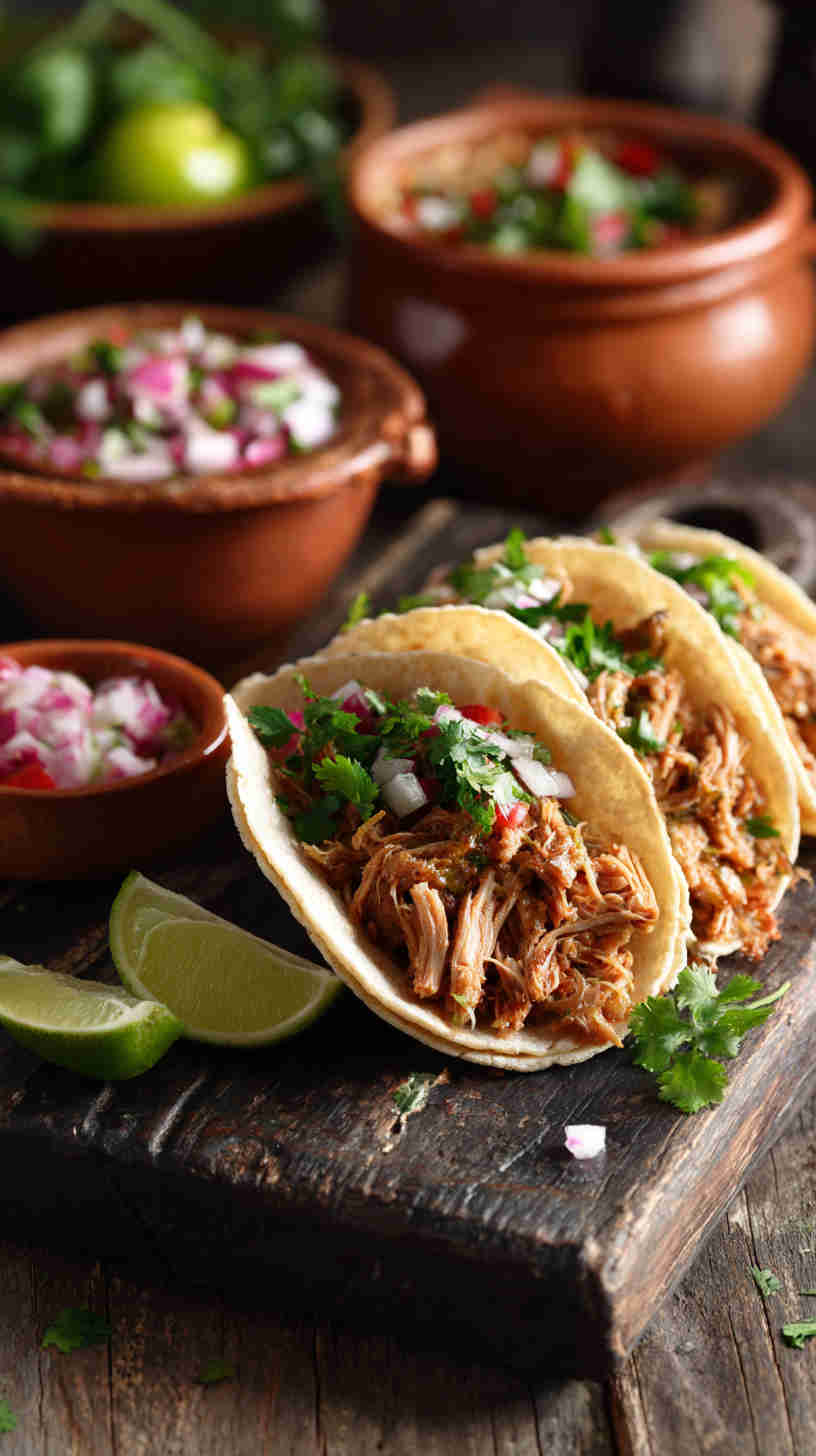 Slow Cooker Carnitas Taco Filling