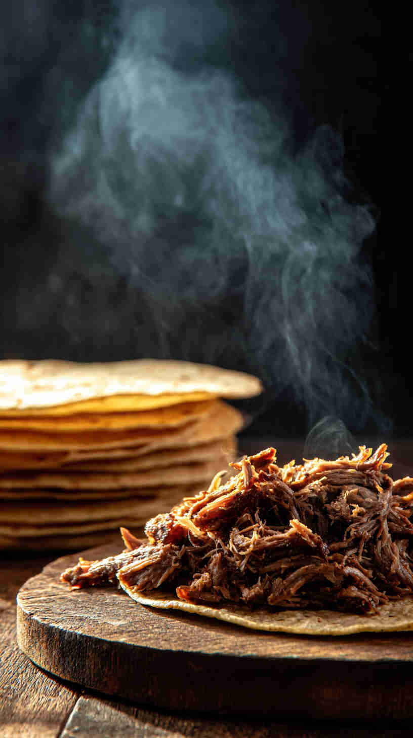 Slow Cooker Carnitas Taco Filling