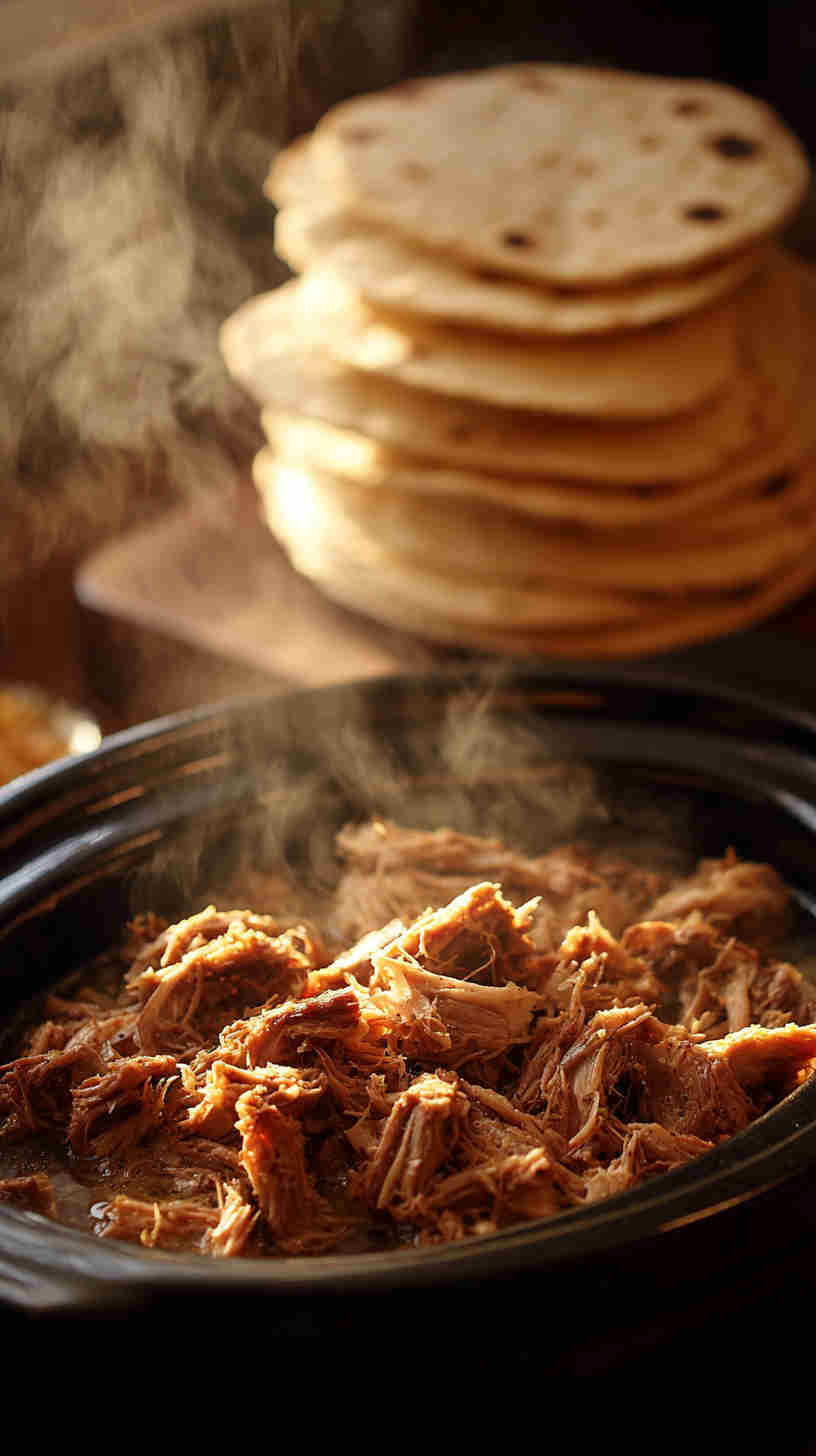 Slow Cooker Carnitas Taco Filling