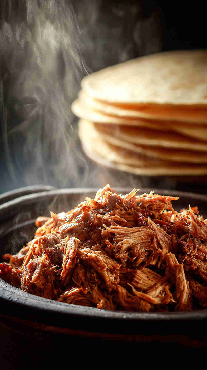 Slow Cooker Carnitas Taco Filling