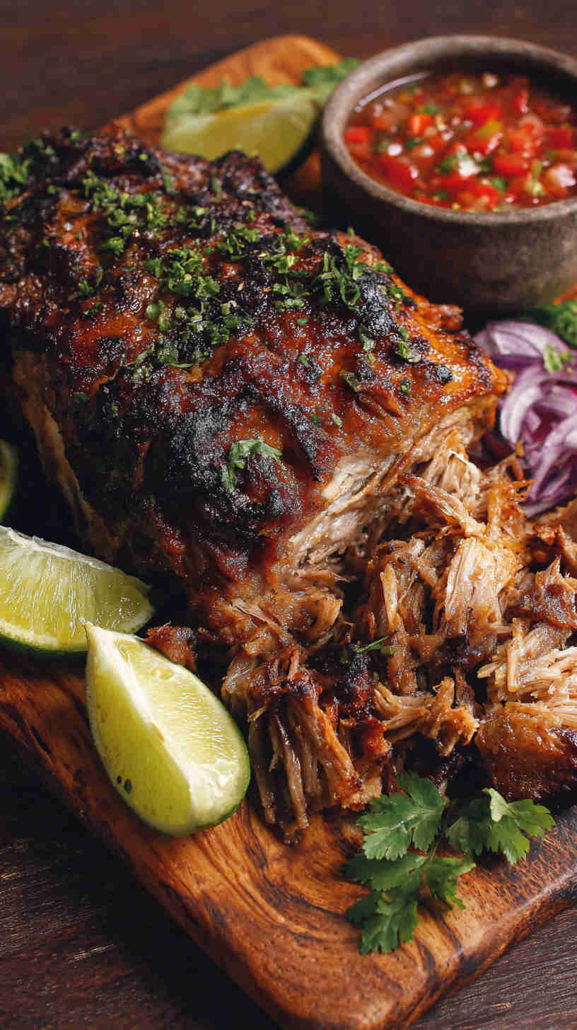 Slow Cooker Carnitas Taco Filling