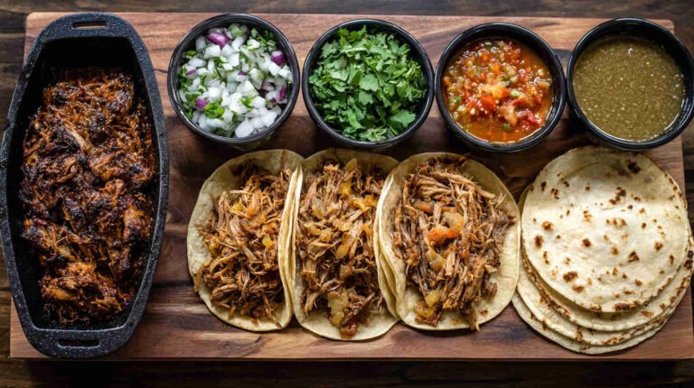 Slow Cooker Carnitas Taco Filling