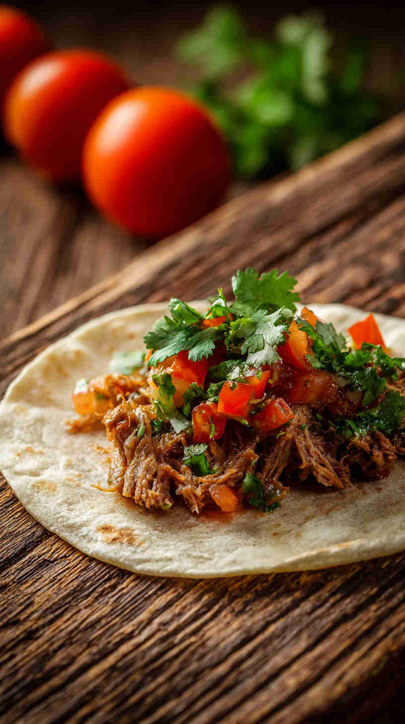 Slow Cooker Carnitas Taco Filling