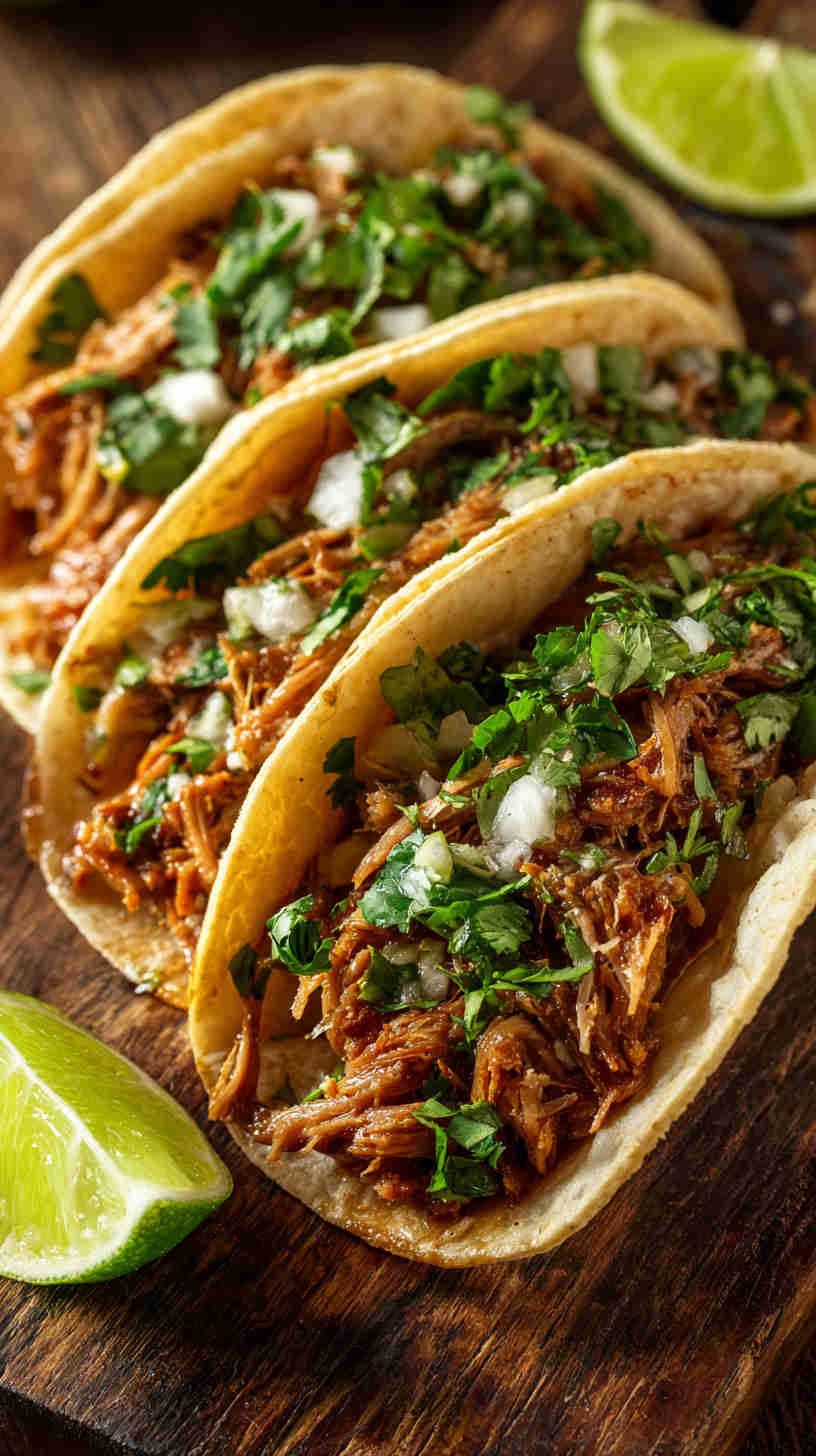 Slow Cooker Carnitas Taco Filling