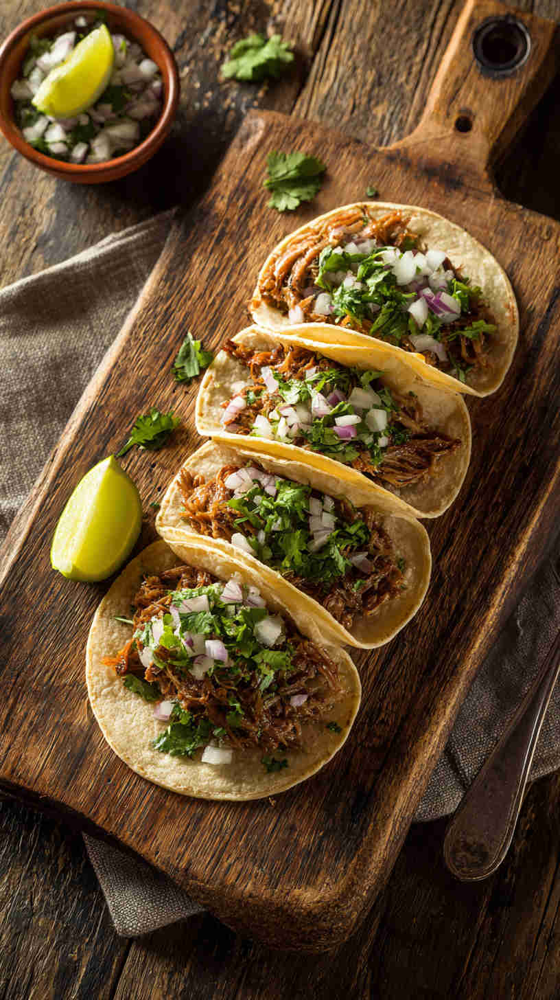 Slow Cooker Carnitas Taco Filling