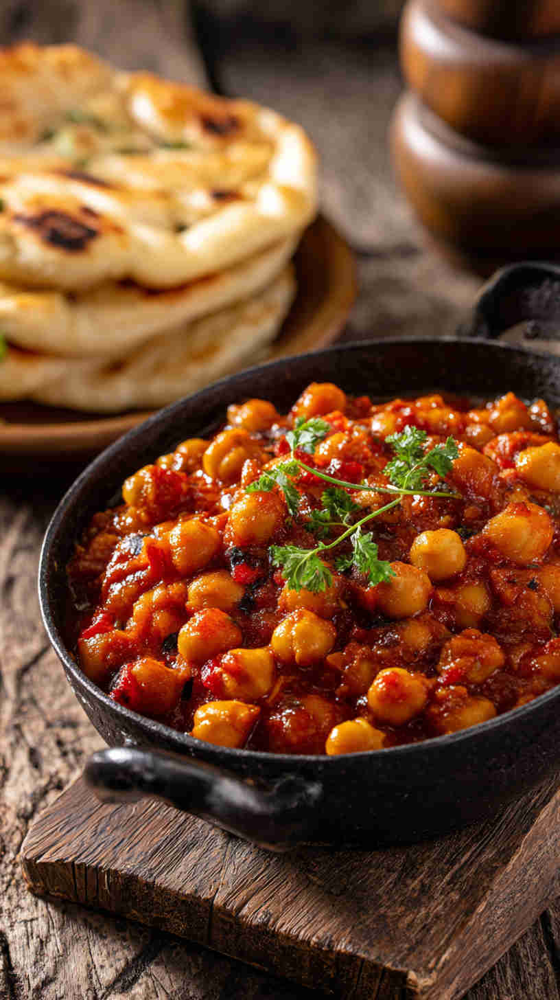Slow Cooker Chana Masala (Chickpea Curry)