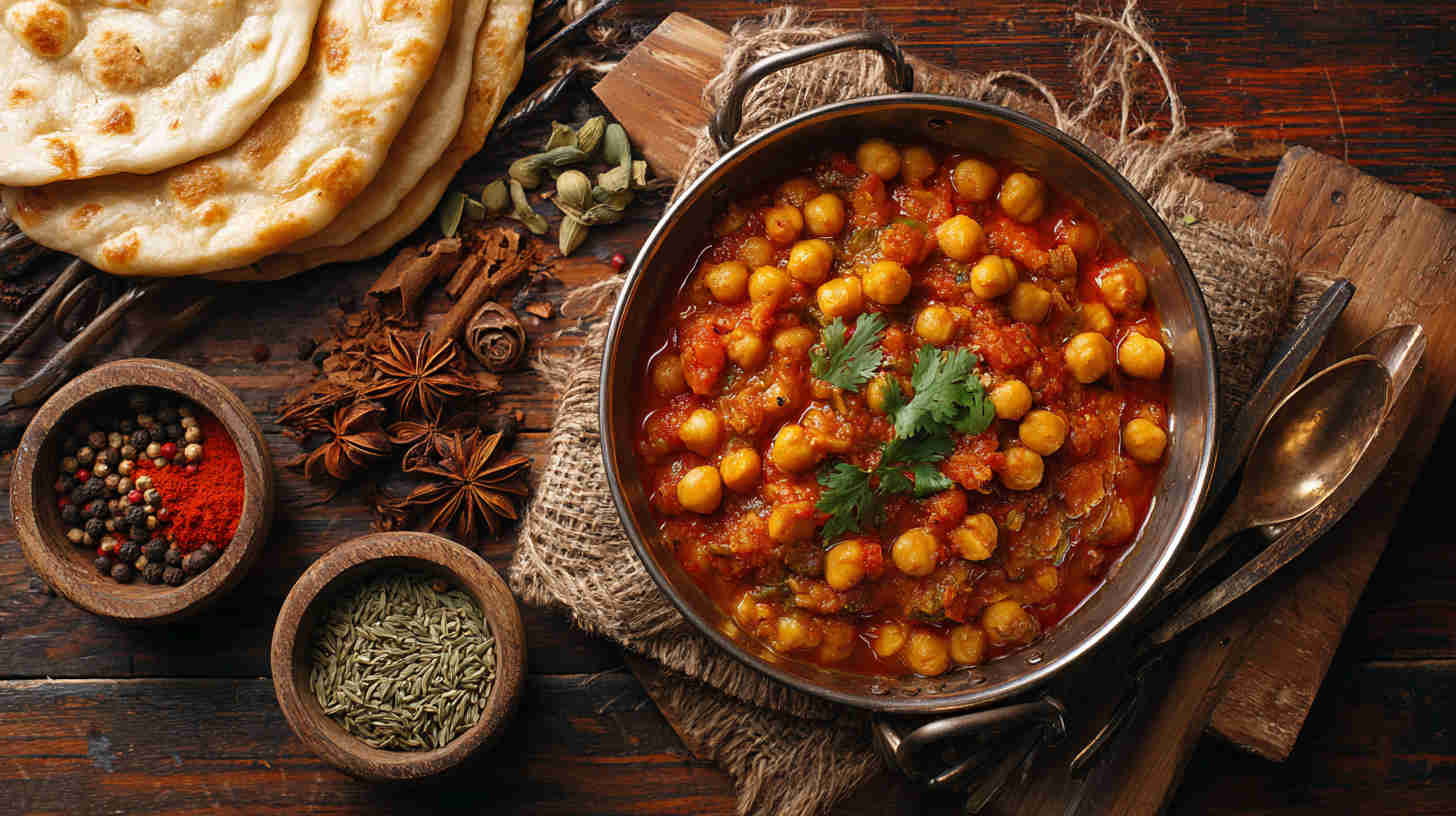 Slow Cooker Chana Masala (Chickpea Curry)