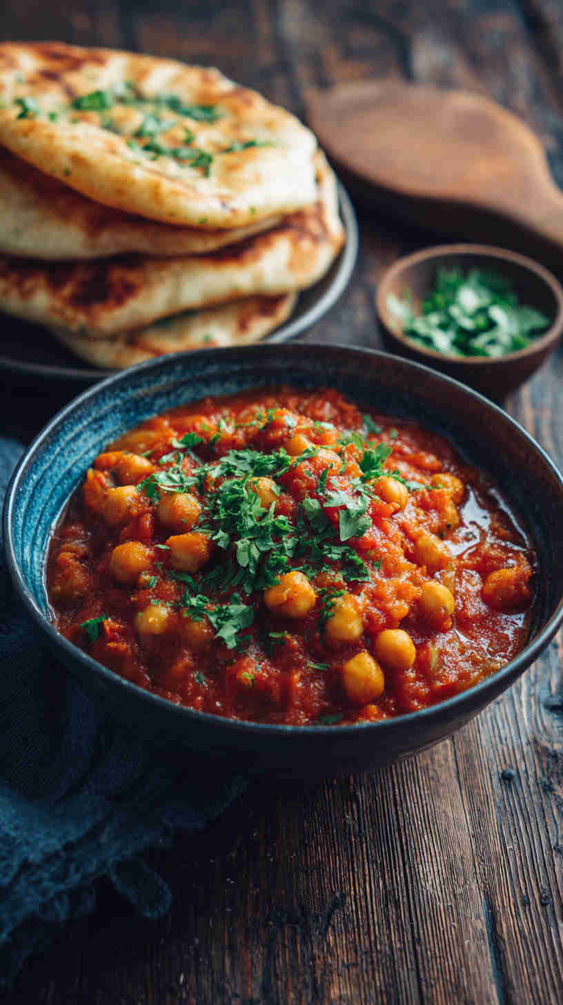 Slow Cooker Chana Masala (Chickpea Curry)