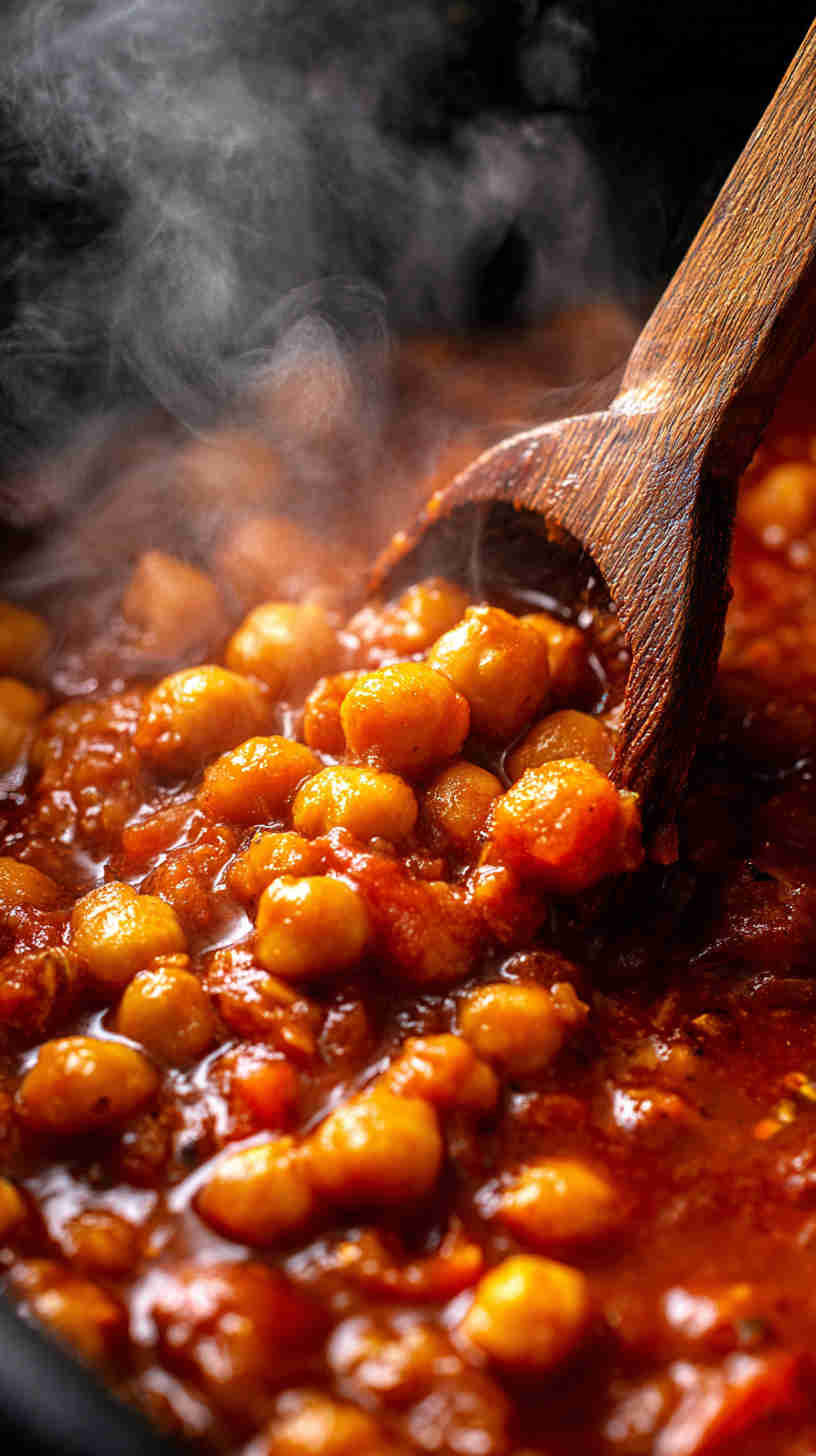 Slow Cooker Chana Masala (Chickpea Curry)