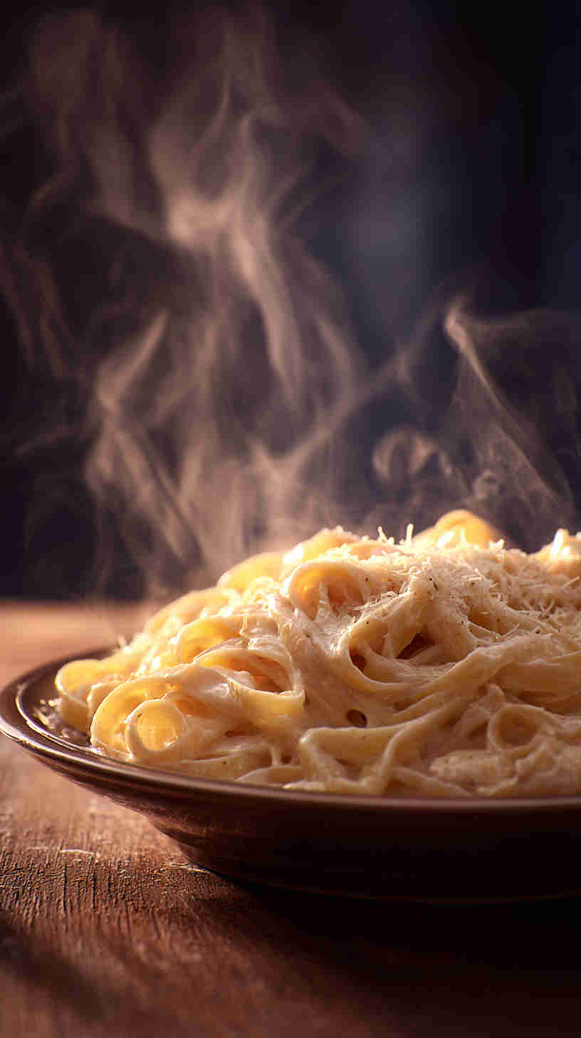 Delicious Slow Cooker Chicken Alfredo Pasta