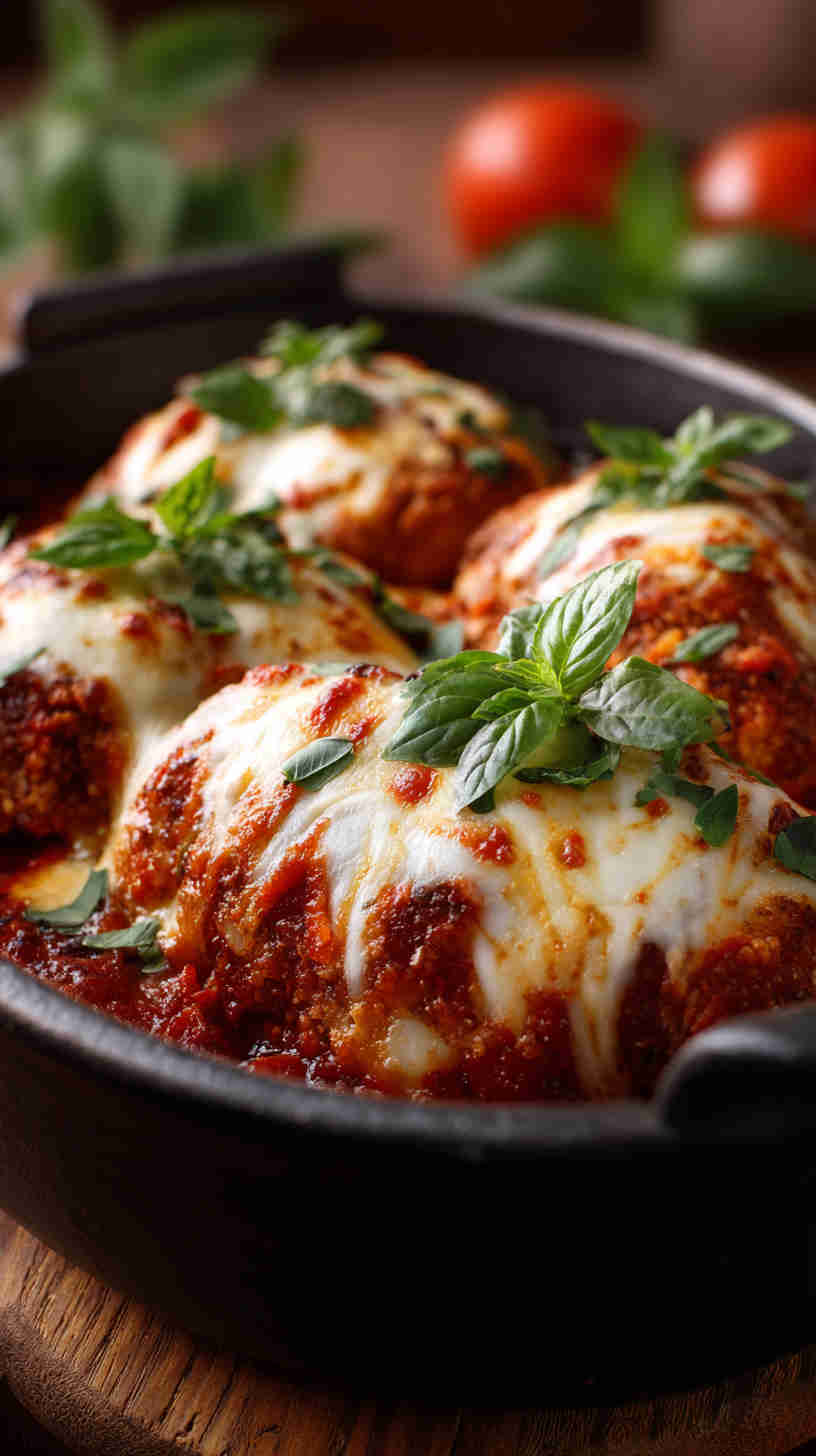 Slow Cooker Chicken Parmesan Casserole