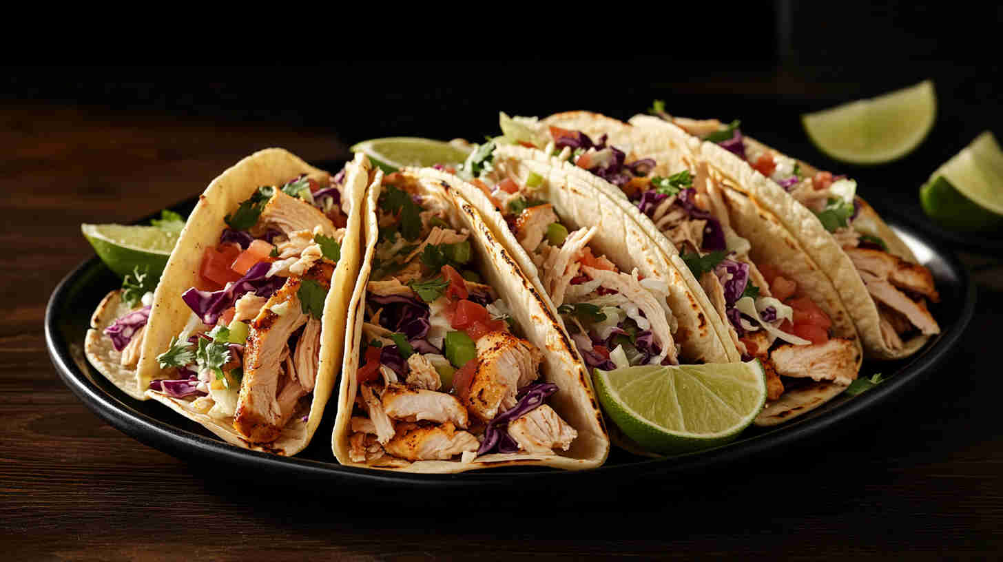 Tasty Slow Cooker Chicken Tacos