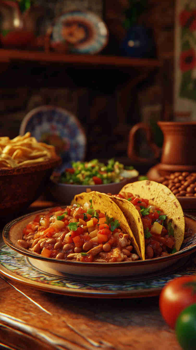 Slow Cooker Chicken Tacos