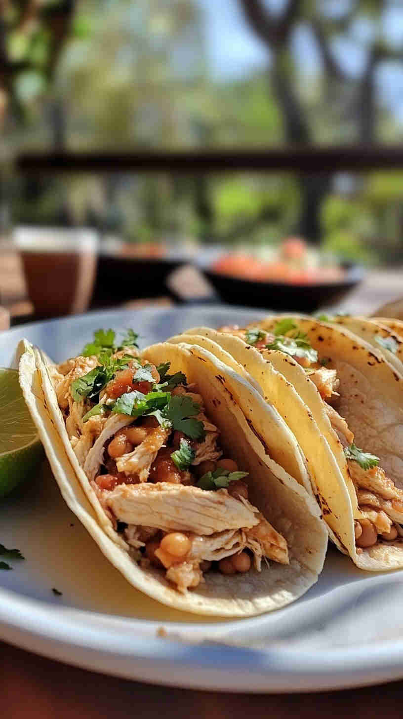 Slow Cooker Chicken Tacos
