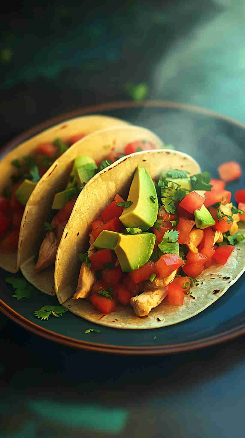 Slow Cooker Chicken Tacos