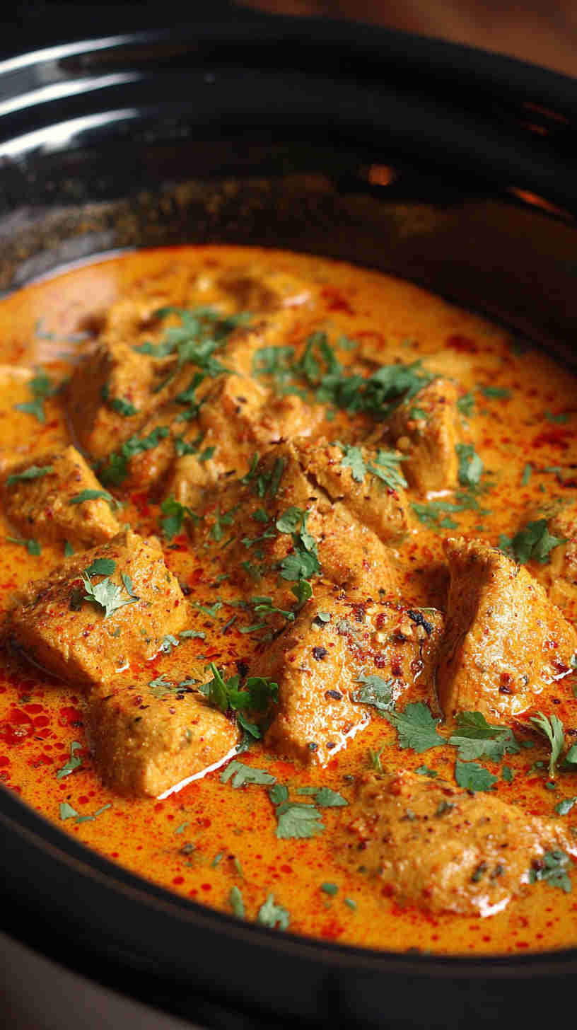 Slow Cooker Chicken Tikka Masala