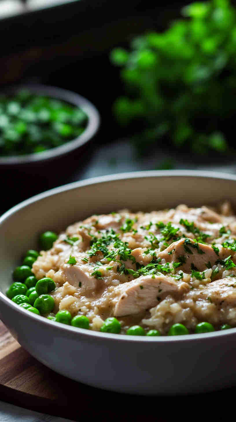 Slow Cooker Chicken and Rice Casserole