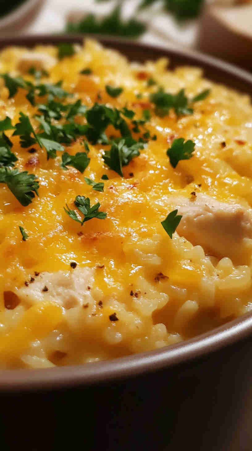 Slow Cooker Chicken and Rice Casserole