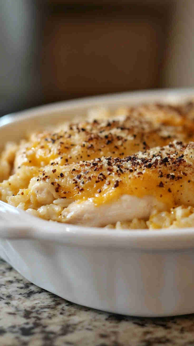 Slow Cooker Chicken and Rice Casserole