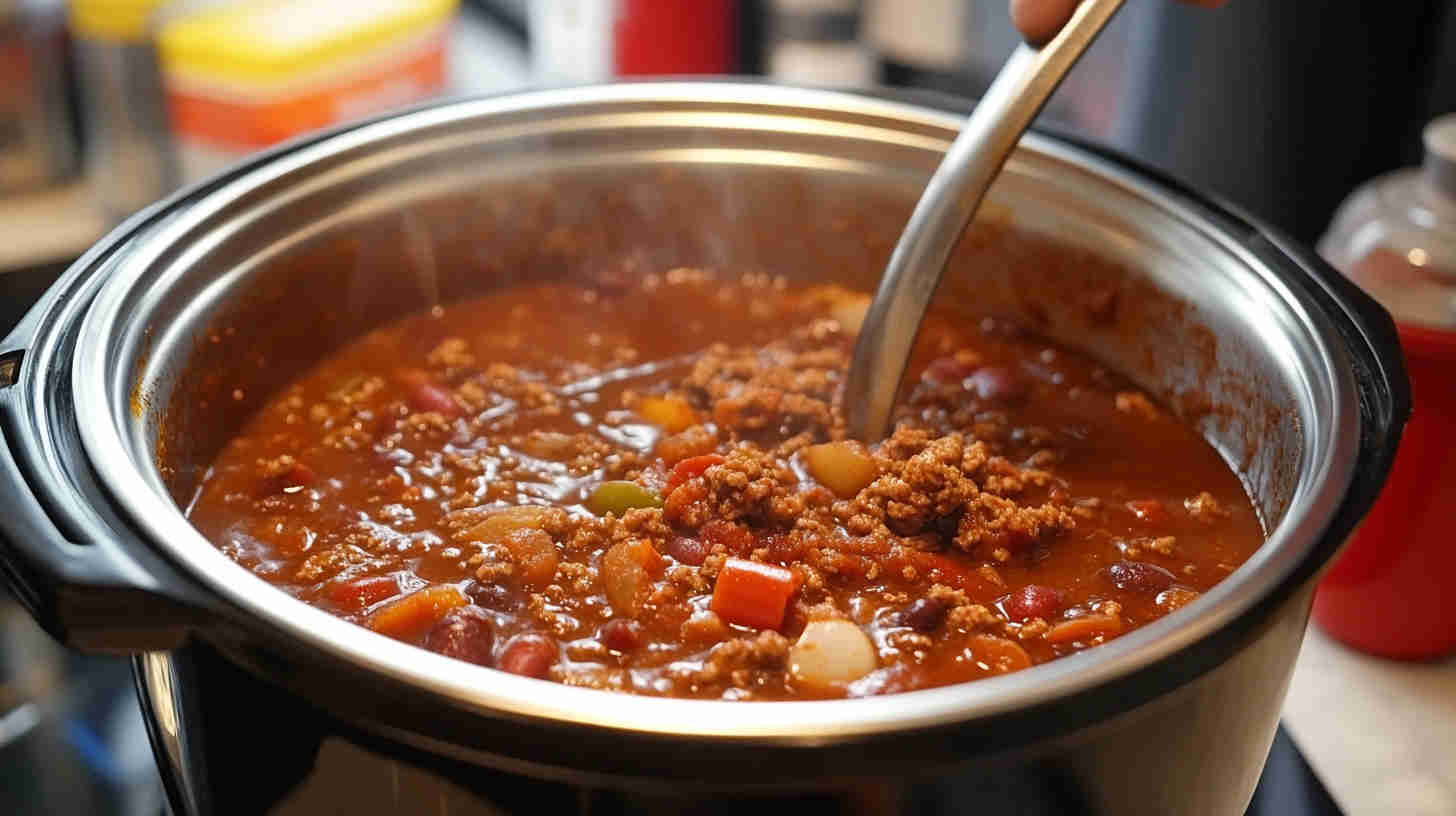 Slow Cooker Chili with a Kick