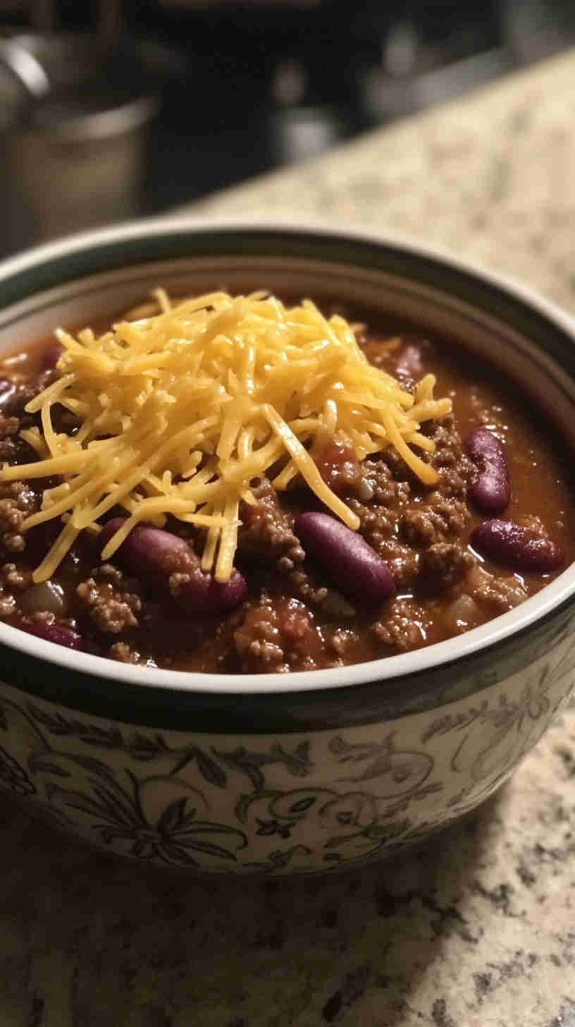 Slow Cooker Chili with a Kick