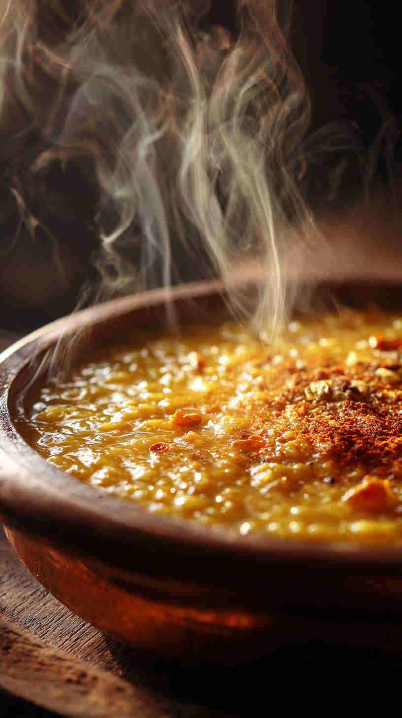 Slow Cooker Dal Tadka (Yellow Lentil Curry)