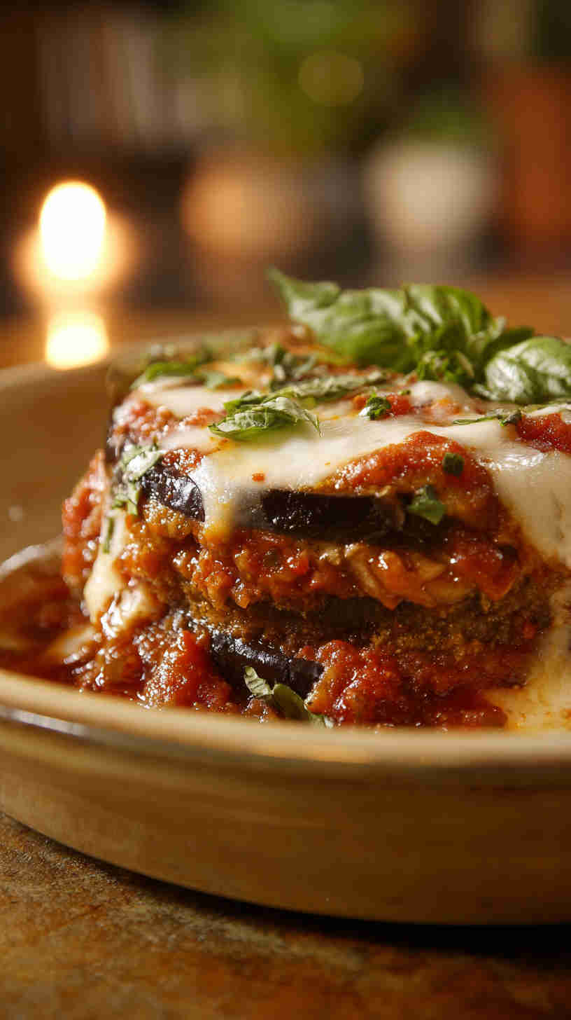 Slow Cooker Eggplant Parmesan
