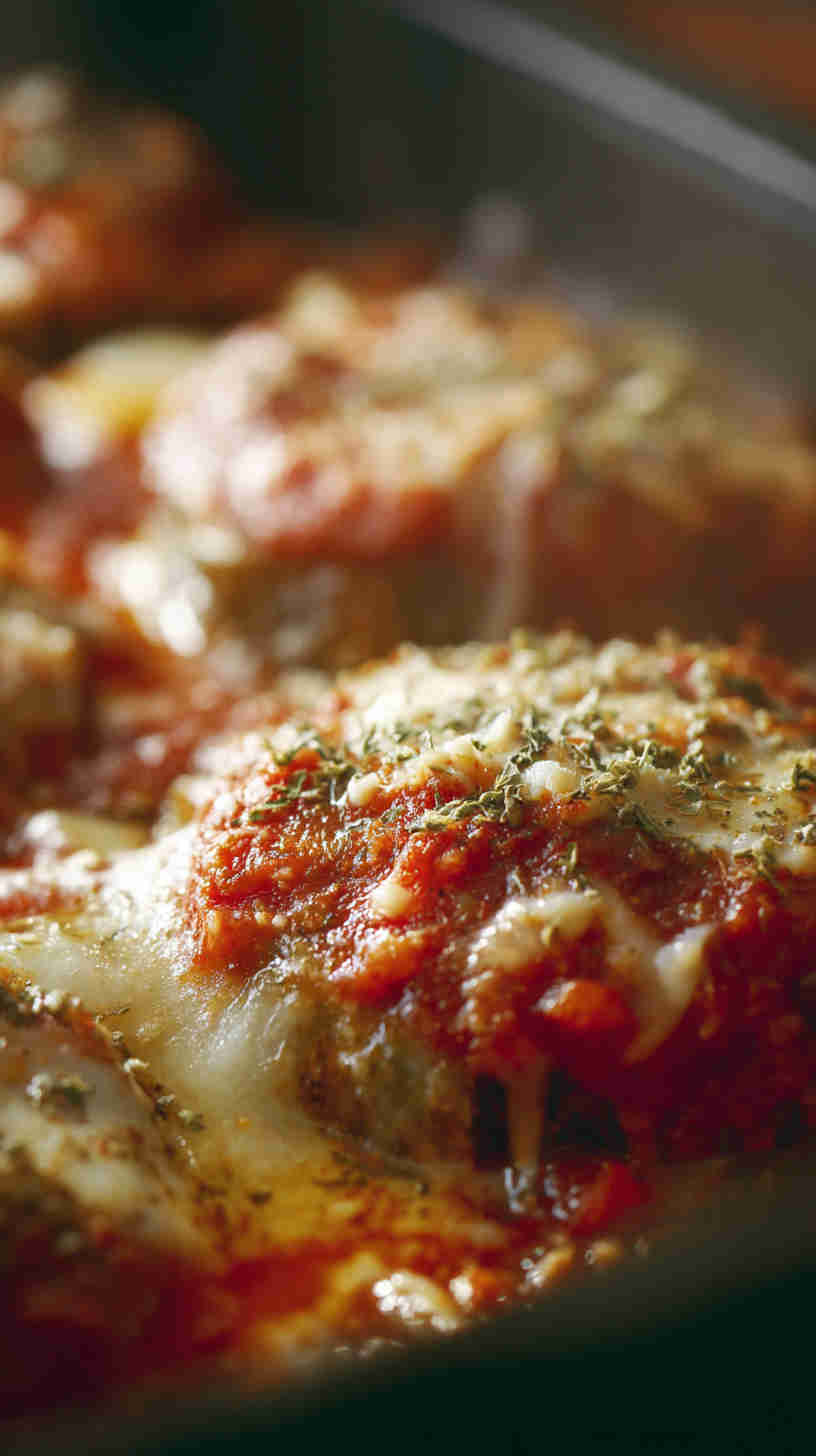 Slow Cooker Eggplant Parmesan
