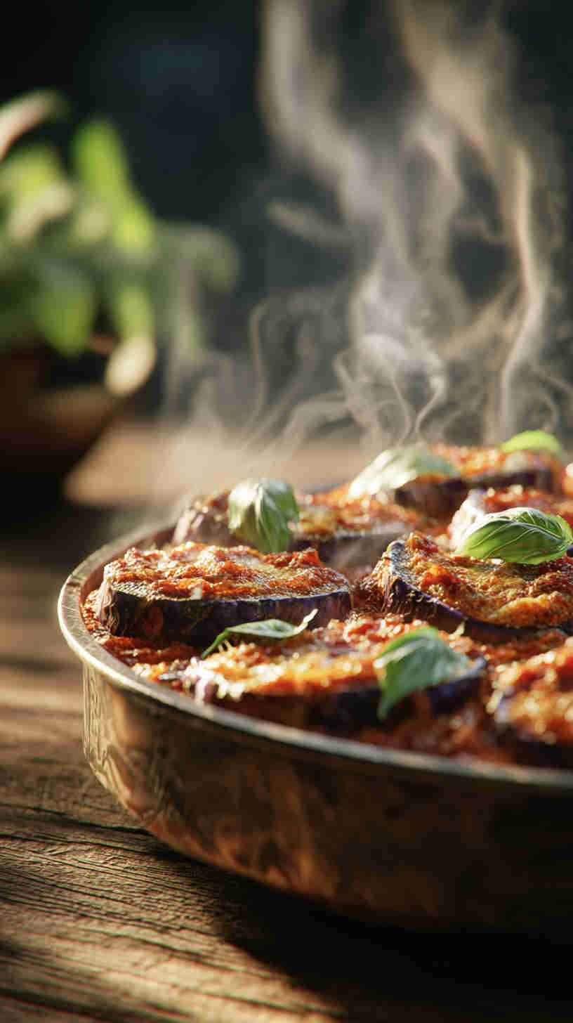 Slow Cooker Eggplant Parmesan