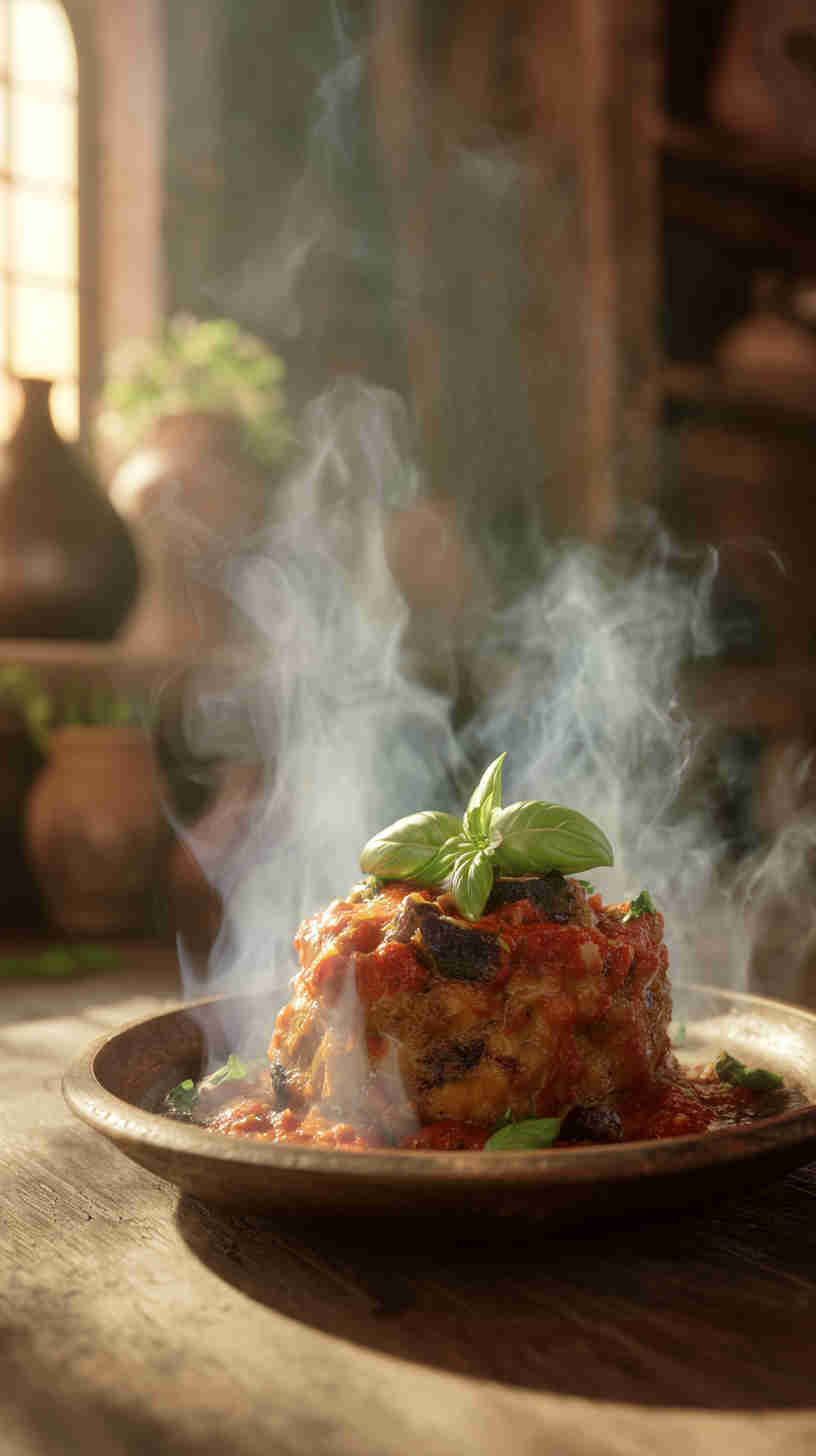 Slow Cooker Eggplant Parmesan
