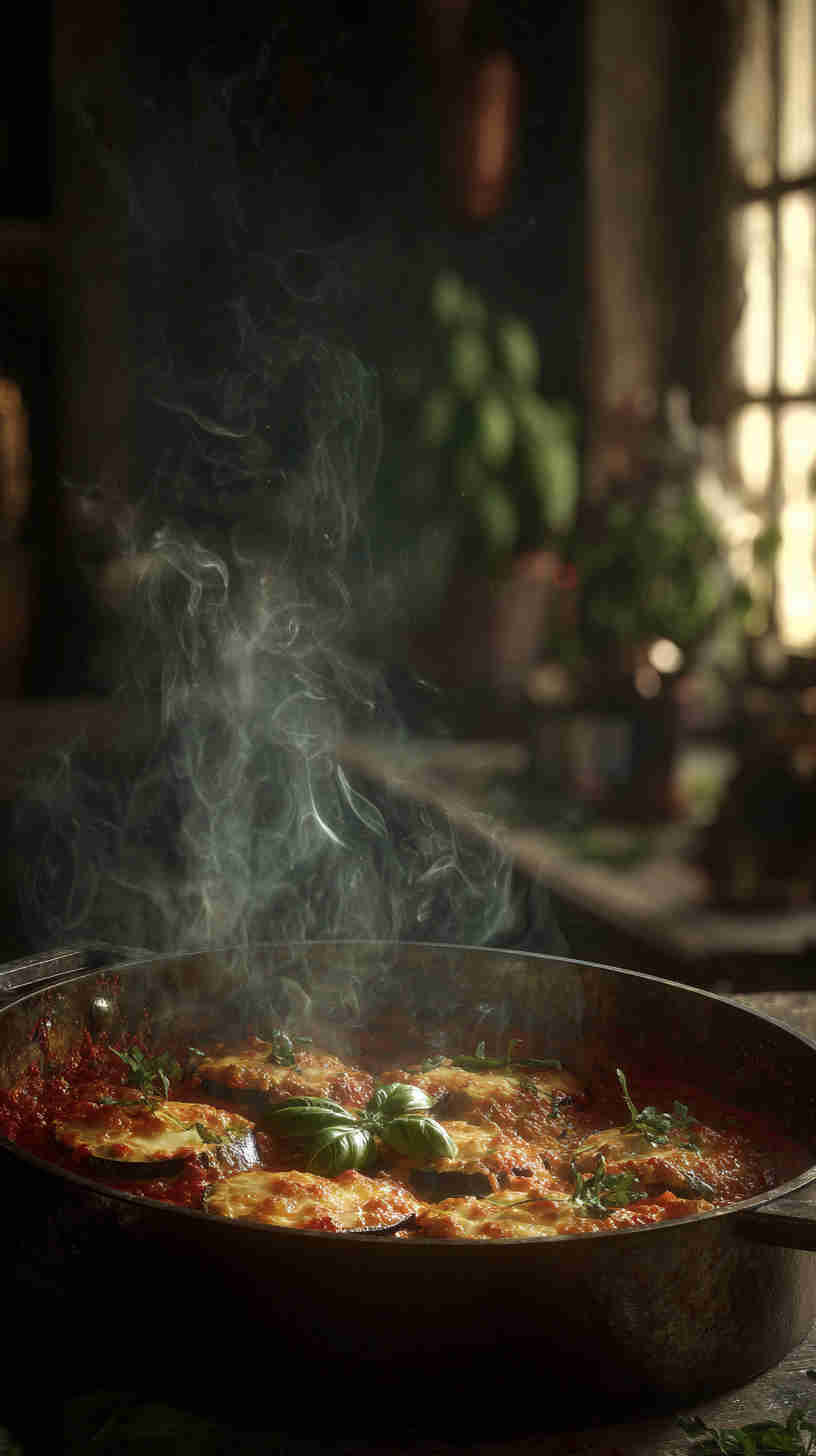 Slow Cooker Eggplant Parmesan