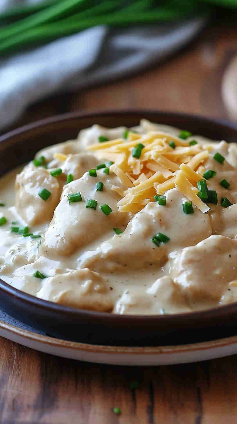 Slow Cooker Garlic Parmesan Chicken